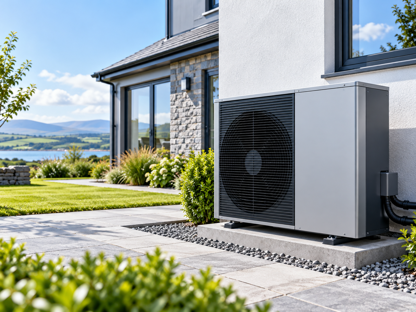 Modern air source heat pump